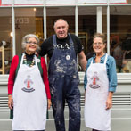 Canterbury Throwdown - October 2016 Cherry Tewfik, Keith Brymer Jones and Imogen Taylor-Noble